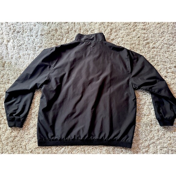 Consensus golf jacket mens XXL pullover waterproof windbreaker Black - Picture 5 of 7